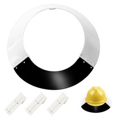 Hard Hat Sun Visors Compatible with MSA V-Gard Shade Full Brim Attachment, 69…