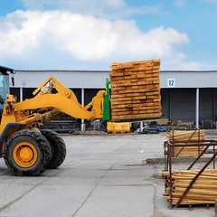 4000lbs Pallet Fork Frame, 46″ Skid Steer Pallet Fork Frame for Loaders Tractors