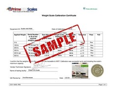 Washdown Safe 2,000 lb Crane Scale with Android App & Certificate