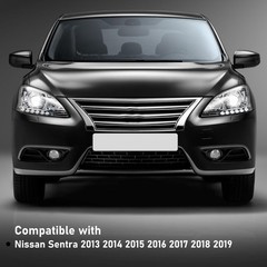 Left Side Mirror Cover Cap for Nissan Sentra 2013 2014 2015 2016 2017 2018 2019
