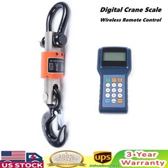 10000kg 10T HD Wireless Electronic Digital Hanging Crane Scale W/ Handheld Meter
