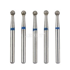 100 Types AZDENT Dental FG Diamond Burs for High Speed Handpiece 5pcs/box