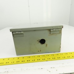 Hoffman A-10N86 10″ x 8″ x 6″ Steel Electrical Enclosure W/Backplate Type 1