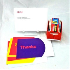 EBAY Branded Shipping Packing Supplies HUGE Variety Lot of 156 Tape Stickers ETC