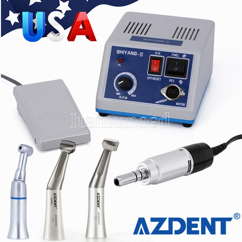 SHIYANG Dental Lab Marathon Electric Micromotor E-Type/ Contra Angle Handpiece