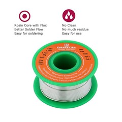 1.5Mm Electronic Solder Wire Lead Free Rosin Flux Core Diameter 0.06In Large Siz
