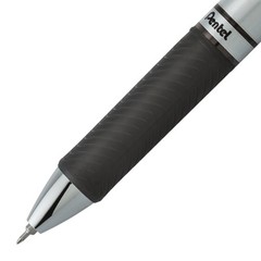 Pentel EnerGel RTX Retractable Liquid Gel Pen, 3 Count (Pack of 1), Black