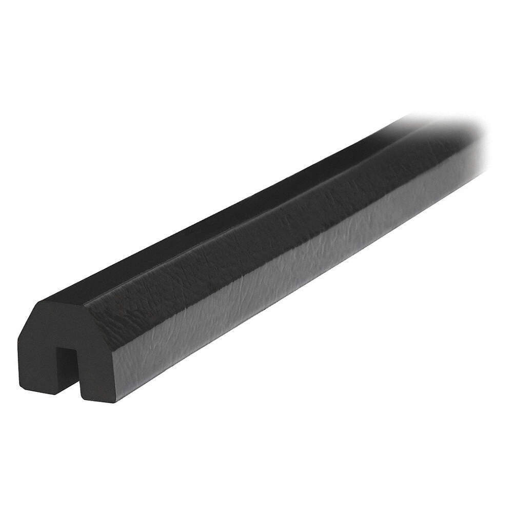 Knuffi Bumper Guard, Type BB, 196-3/4″L x 1-1/2″W x 1-1/2″H, Black, 60-6820-3