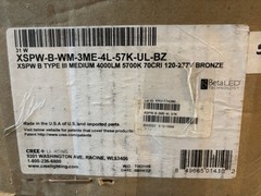 Cree Wall Pack CKCR-XSPW-B-WM-3ME-4L-57-UL-BZ – Color Bronze