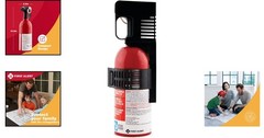 AUTO5 Hand-Powered Car Fire Extinguisher – 5-B:C Rated, Lightweight Safety