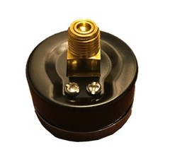 Air Compressor Pressure / Hydraulic Gauge 2″ Face Back Mount 1/8″ NPT 0-200 PSI