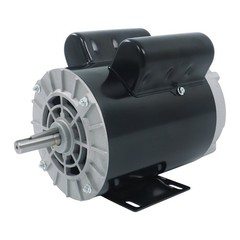 3450 RPM 3HP SPL Electric Motor Compressor Duty 56 Frame 1 Phase 115/230 Volts