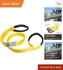 6′ x 2″ Loop Fastener Lift Sling – Multi-Vehicle Compatibility, High Strength