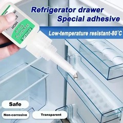 Refrigerator Seal Glue 50g Lsysj Transparent Plastic Adhesive Low Temp Strong
