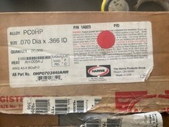 Harris Products Group Brazing Rings .070 Dia x .366 ID Alloy: PC0HP