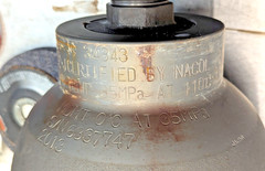 6.3L 5,000 PSI (35MPa) Hydraulic Accumulator 230F (110°C) Nippon Nacol [B7FL]