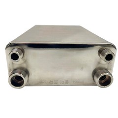 100 Plate Stainless Steel Heat Exchanger Brazed Plate Heat Exchanger
