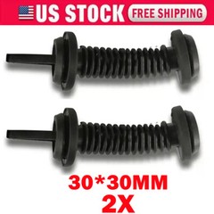 2 Pack 30*30mm Car Harness Wiring Door Tube Rubber Sleeve Dust-proof Tubes NEW