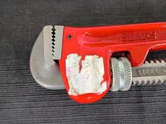 Vintage NOS SEARS 10″ Heavy Duty Pipe Wrench (30851) Made In Spain