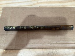 One Piece 4140 Hot Rolled Steel Bar Round Stock Heat Treated 7/8” OD x ~12”