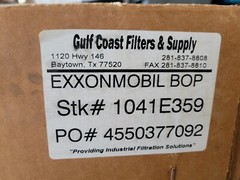 1041E359 29.75″ FUEL GAS LIQUID FILTER Gulf Coast Filters EXXON MOBIL NEW $49
