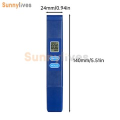 Portable TDS Meter Test Water Quality Test Pen LCD Display TDS Tester 0-9990ppm