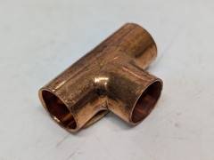 Lot of 11: Nibco 611 Tee 1/2″ 5P098 Wrought Copper Solder Connector Fittings