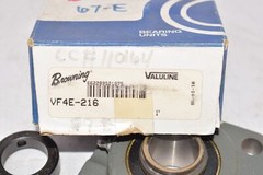 NEW Browning VF4E-216 4-Bolt Flange-Mount Ball Bearing Unit – 1 in Bore