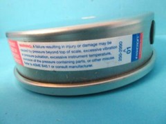 ASHCROFT PRESSURE GAUGE 10 1008SL 02L 30# 0-30 PSI GLYCERINE FILLED 100MM 1/4