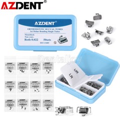 Dental Orthodontic Molar Bands Prewelded Buccal Tube/1st 2nd Molar Roth MBT Tube