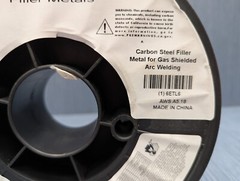 Hobart MIG Welding Wire: Carbon Steel, ER70S-6, 0.035 in, 11 lb Copper Coated