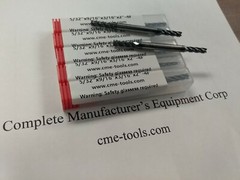 5pcs 5/32″ double end Solid Carbide End Mills Tialn Coated 4 flute 1006-TDE-532