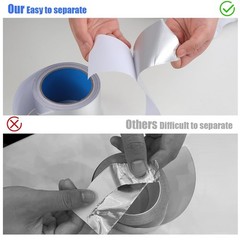 3 Inch x 65 Feet Aluminum Foil Tape for HVAC – High-Temperature Heavy Duty Use
