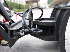 TYPHON STOMP Mini Skid Steer Bulldozer Attachment for Grading and Earth Moving