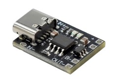 Smallest USB Type C Lithium Battery Charging Module & Protection 3.7V 4.2V