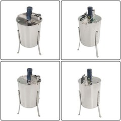 4/8 Frames Stainless Steel Electric Honey Extractor Beekeeping Equipment 140W