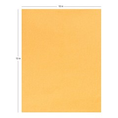 Large Format Open-End Kraft Envelopes, 10in. x 13in., Brown, Pack Of 100, 77681