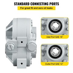 VEVOR Hydraulic Tractor PTO Pump GP-PTO-A-7-6-S 16.6 GPM 540 RPM 9-8902-7