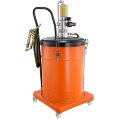 VEVOR Grease Pump Air Operated Grease Pump 10 Gallon 13 ft Hose Grease Bucket