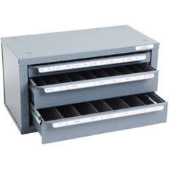 HUOT #13590 6-32 to 1/2-20 TAP and Drill Dispenser Organizer Cabinet