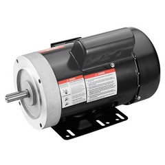 VEVOR 1HP Electric Motor 1725RPM 56C Frame 1-Phase 5/8″ Keyed Shaft 115V/230V
