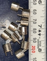 10 X RECOIL 10-32 Keyserts Keylocking Threaded Inserts 10-32 X 3/8-16 74607 X 10