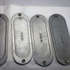 Appleton K125&150-CM, Conduit Outlet Body Cover ( Sold In Lot of 4 ) J-10