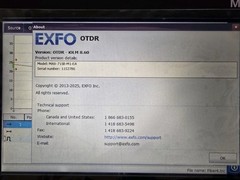 EXFO MAX-715B-M1-EA-RF SM 1310 1550 OTDR iOLM iAVD with PM VFL WiFi BT MaxTester