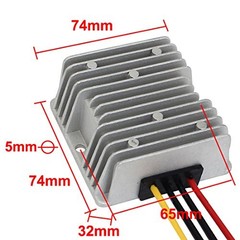 Power Converter Regulator DC 36V Step-Down to DC 12V 10A 120W Waterproof
