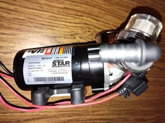 NorthStar 12V 150PSI 1.5 GPM High Pressure Disinfectant Diaphragm Pump