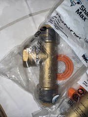 SharkBite Max 3/4″ PTC x PTC x FIP Brass Expansion Tank Tee Fitting UR3486A