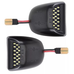 18 SMD LED License Plate Lights for 1999-2013 Chevy GMC Cadillac 6000K White