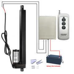 Linear Actuator 12V Heavy Duty Waterproof Stroke 2″~40″ 1000MM 3000N 660lb 5mm/s