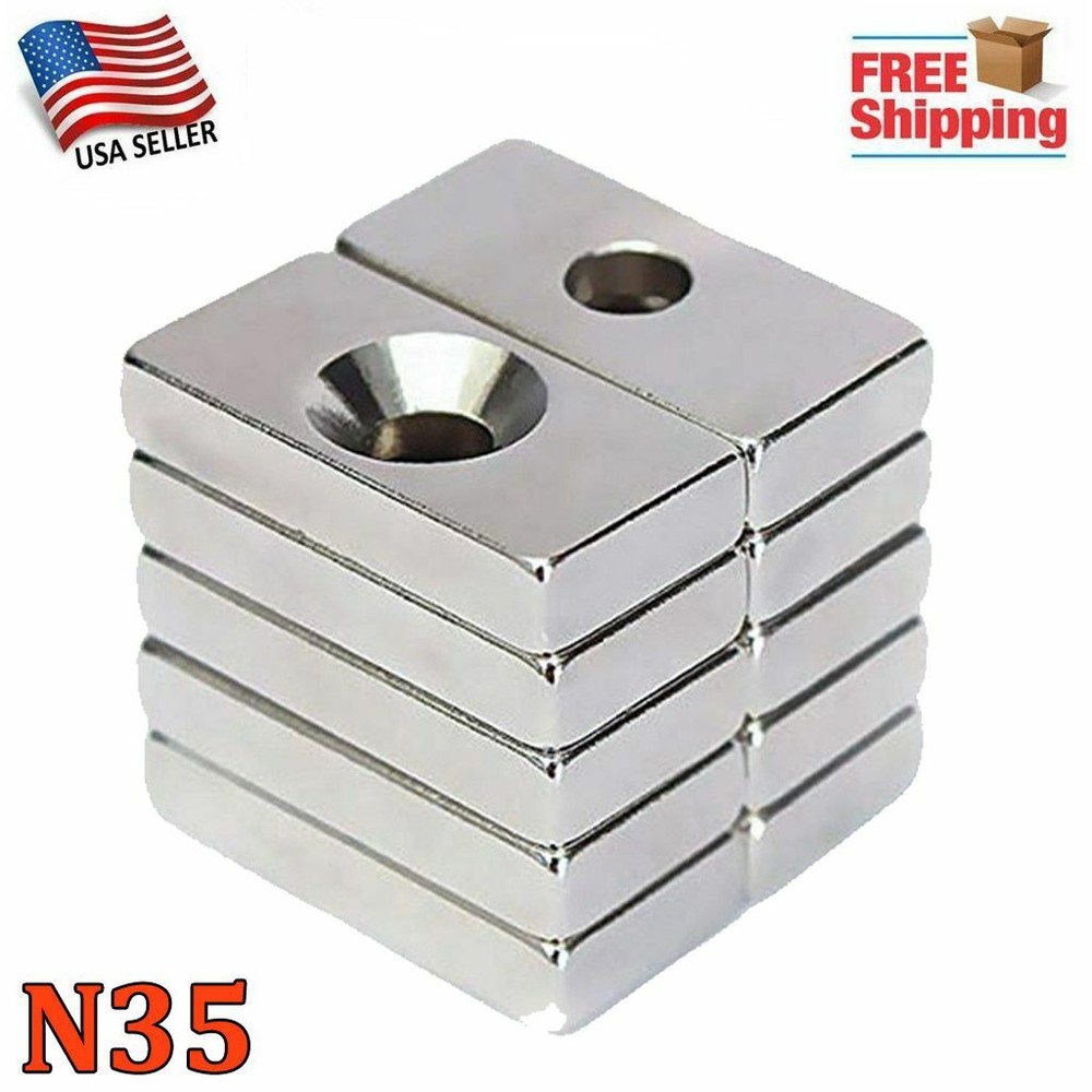 Wholesale Tiny Block Round Disc Ring Hole Rare Earth Neodymium Magnets N35 Grade